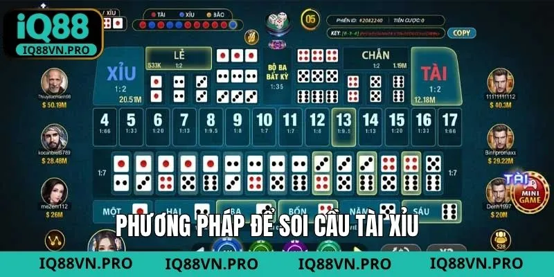 Soi cầu tài xỉu với các phương pháp hiệu quả 
