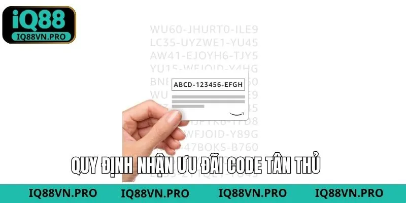 Quy định để người chơi nhận mã thưởng thành công