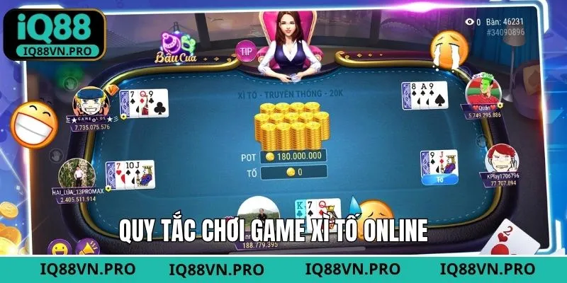 Khám phá luật chơi xì tố online