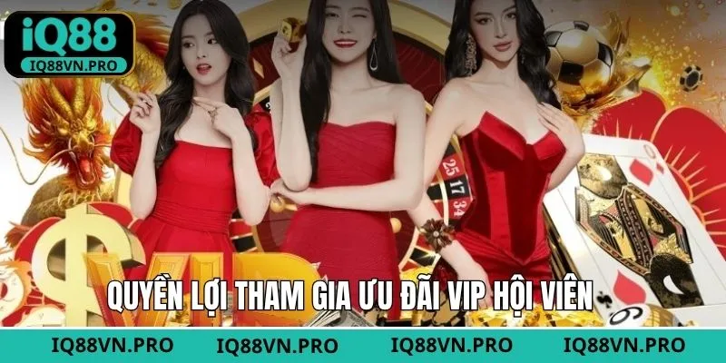 Lợi ích của VIP hội viên tại nhà cái IQ88